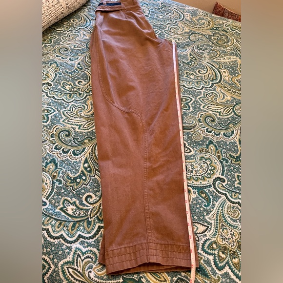 Vintage 1980’s Z. Cavaricci Pleated High Waist Tapered Pants Brown Size 31 EUC - Picture 7 of 7